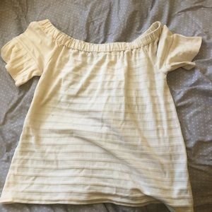 Madewell off the shoulder top